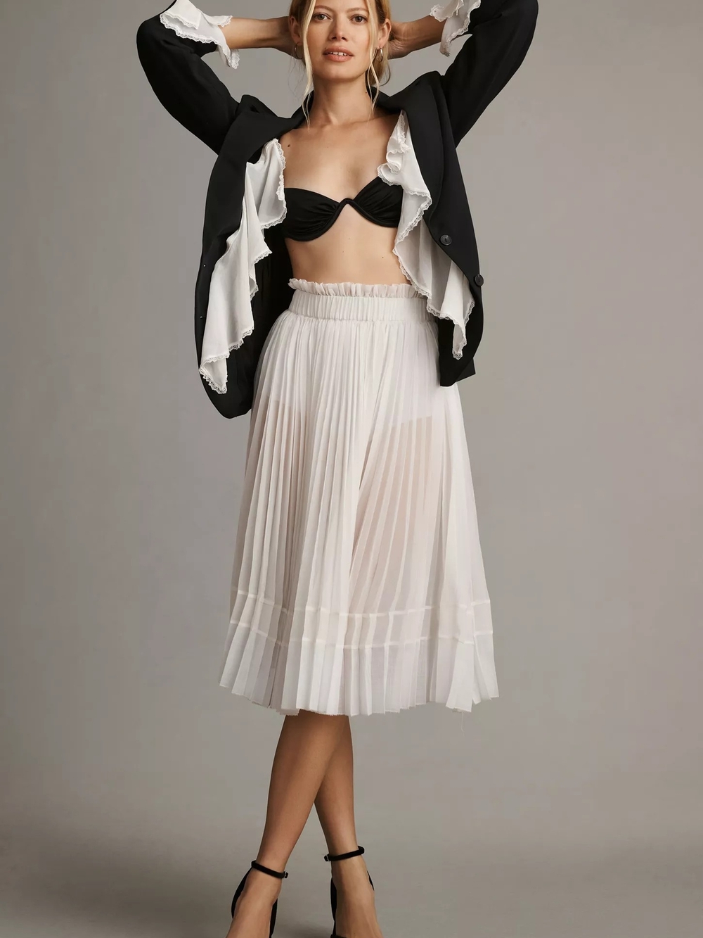 By Anthropologie Twofer Victorian Blazer - Picture 3 of 7